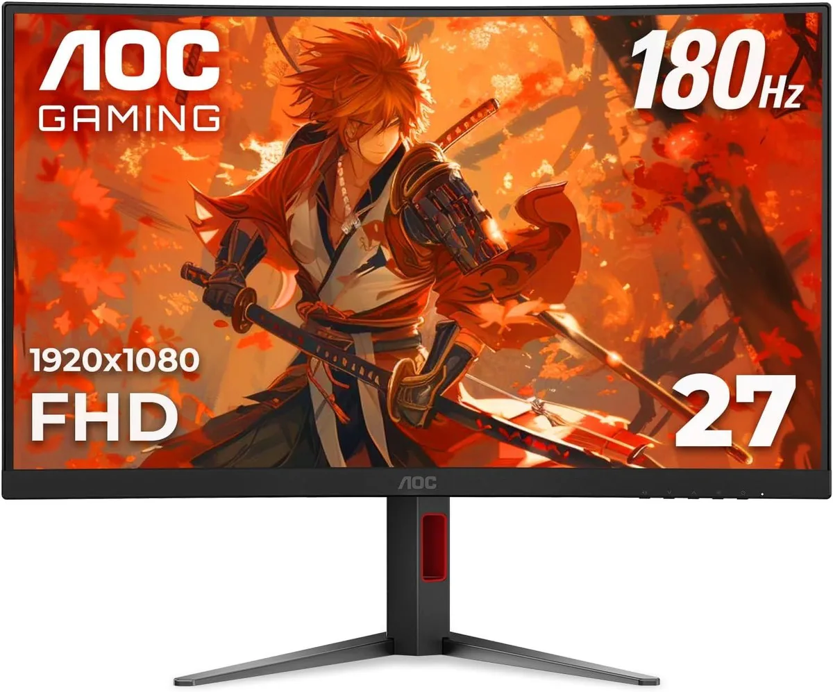 AOC Monitors AOC Monitors C27G4H 27" 180Hz Curved Gaming Monitor — product photo