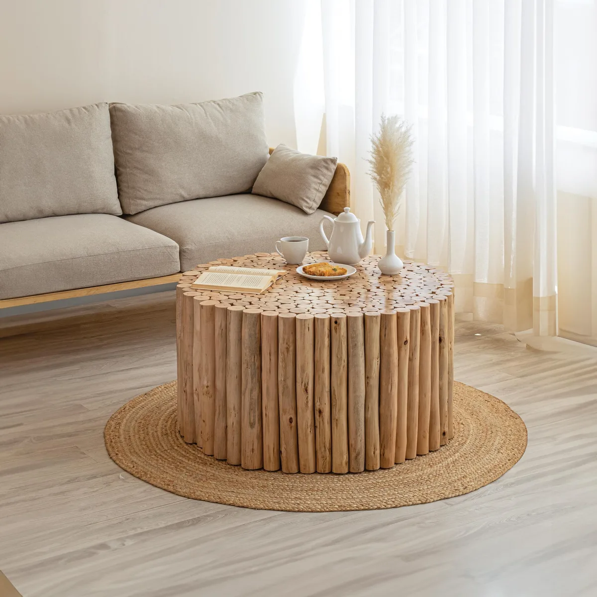 tuphen tuphen T1009-32 Coffee Table Natural — product photo