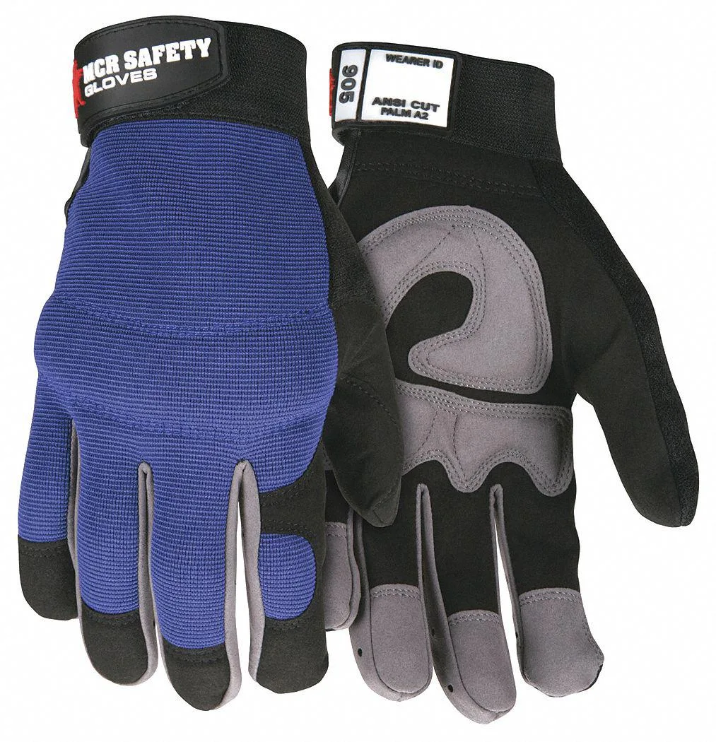 MCR Safety MCR Safety 905L Fasguard Synthetic Leather Black Palm L personal protective equipment — product photo