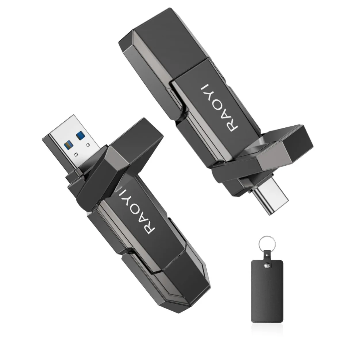Batianda Batianda 256GB 2 in 1 accessory USB 3.2 dual USB-C Type-A — product photo