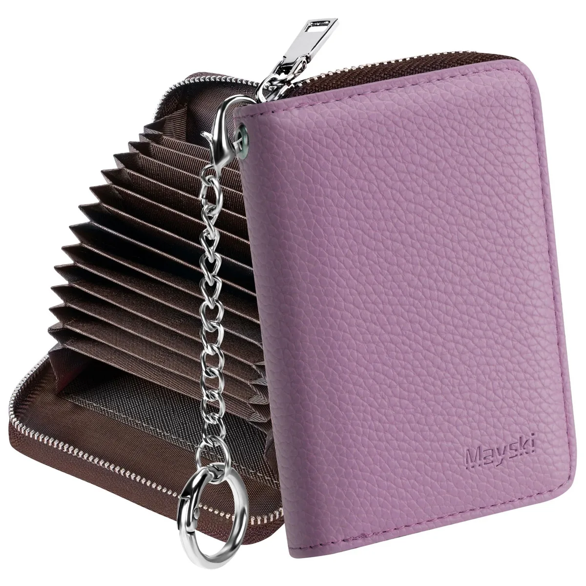  Mayski Wallet Purple 4.1 x 3.0 x 1.1 in 13 Card Slots — product photo