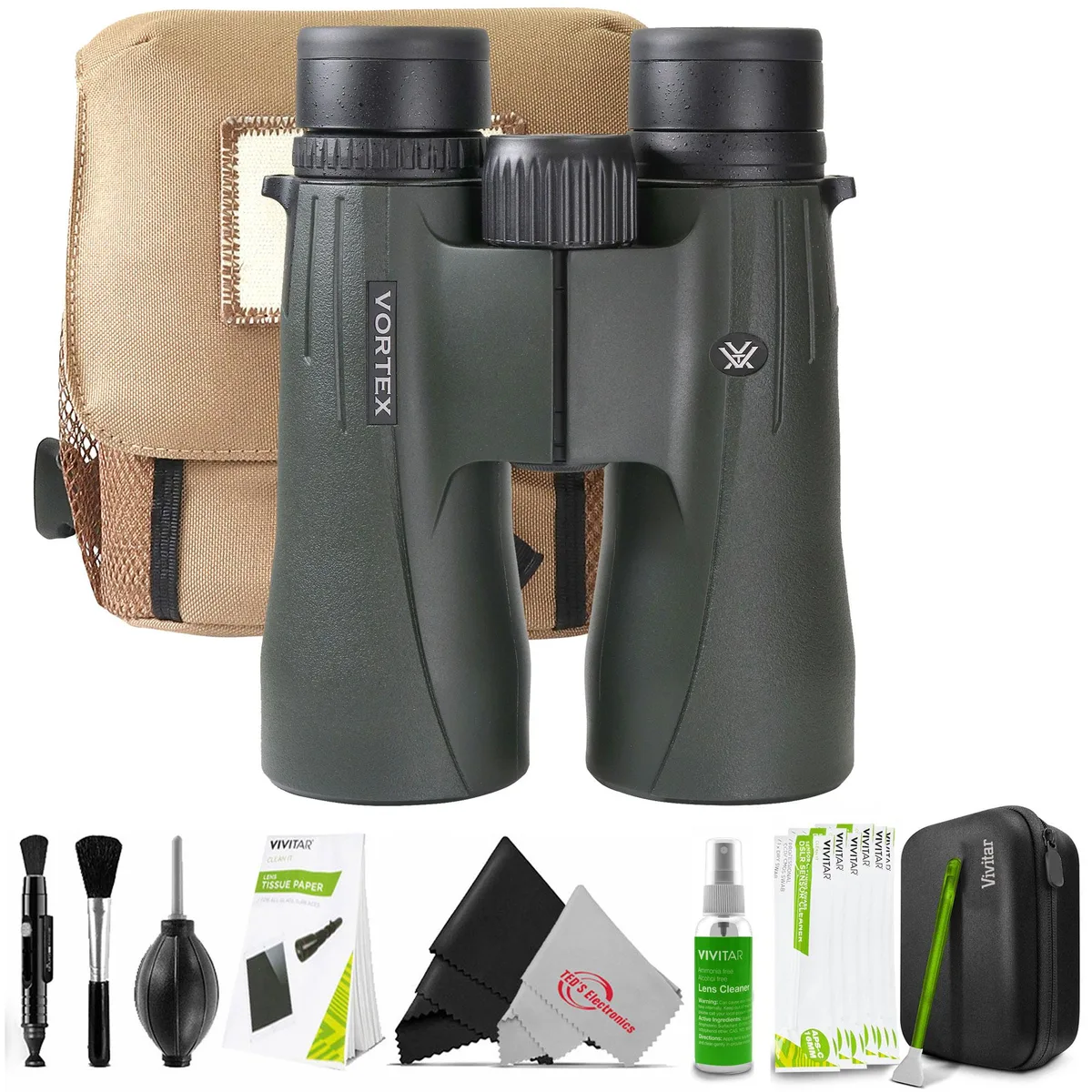 Vortex Vortex 10x50 Viper HD Binoculars V202 with Cleaning Kit — product photo