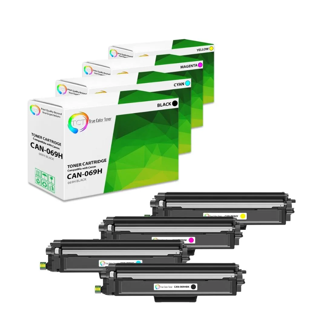 True Color Toner True Color Toner 069H 4-Pack High Yield Toner Cartridges — product photo