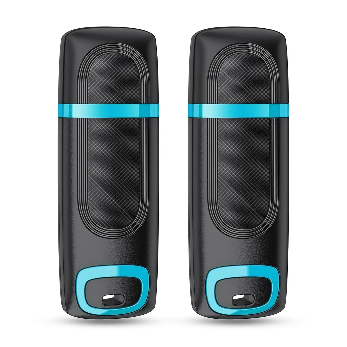 Batianda Batianda 2 in 1 accessory 2 Pack 64GB USB 3.0 Flash Drive Cyan — product photo