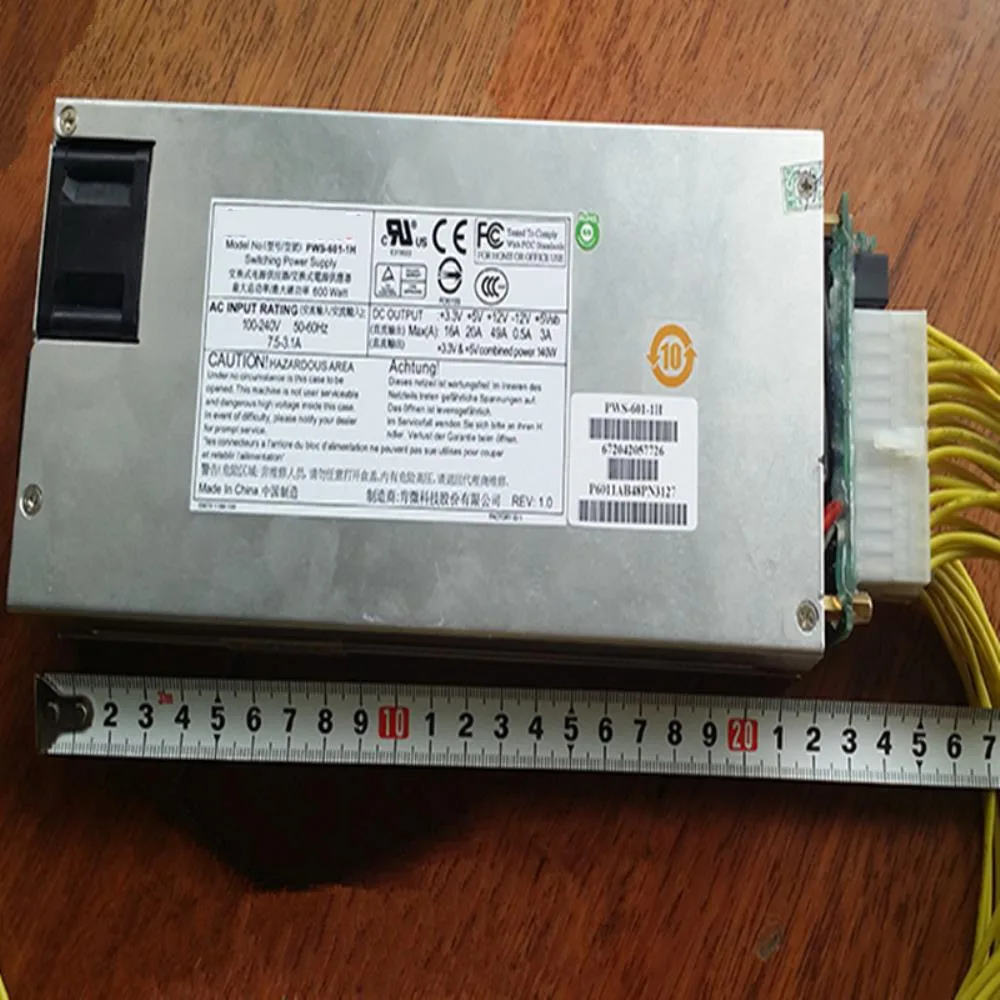 OIAGLH OIAGLH Almost PSU For Supermicro 1U 600W PWS-601-1H server power supply — product photo
