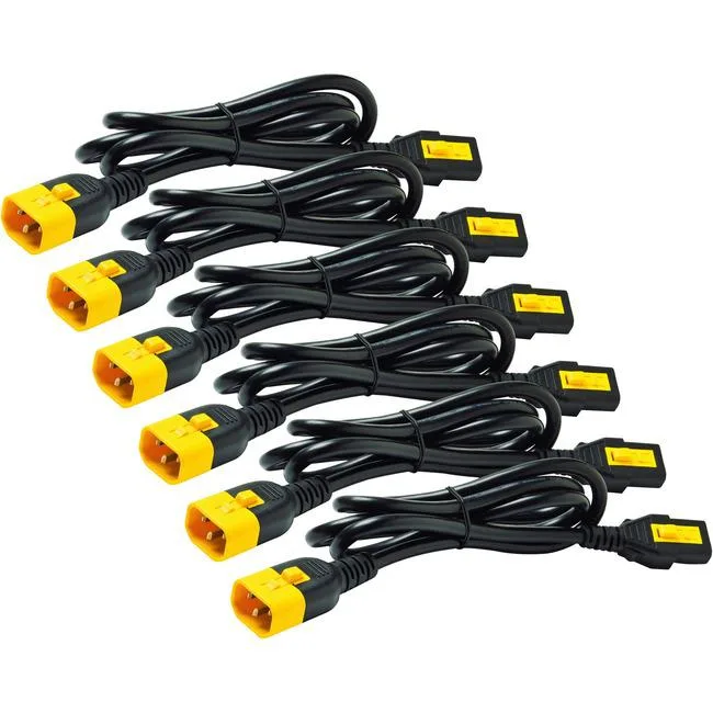 APC APC AP8702S-NA 1.97 ft C13-C14 10 A PDU cord kit 6ea server accessory — product photo
