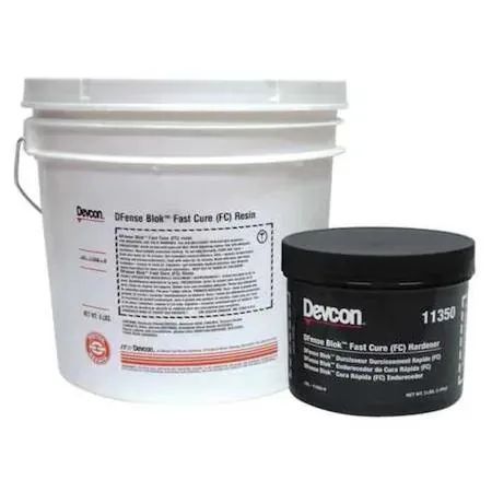 DEVCON DEVCON 11350 Epoxy Adhesive Gray Pail 2:1 Mix Ratio — product photo