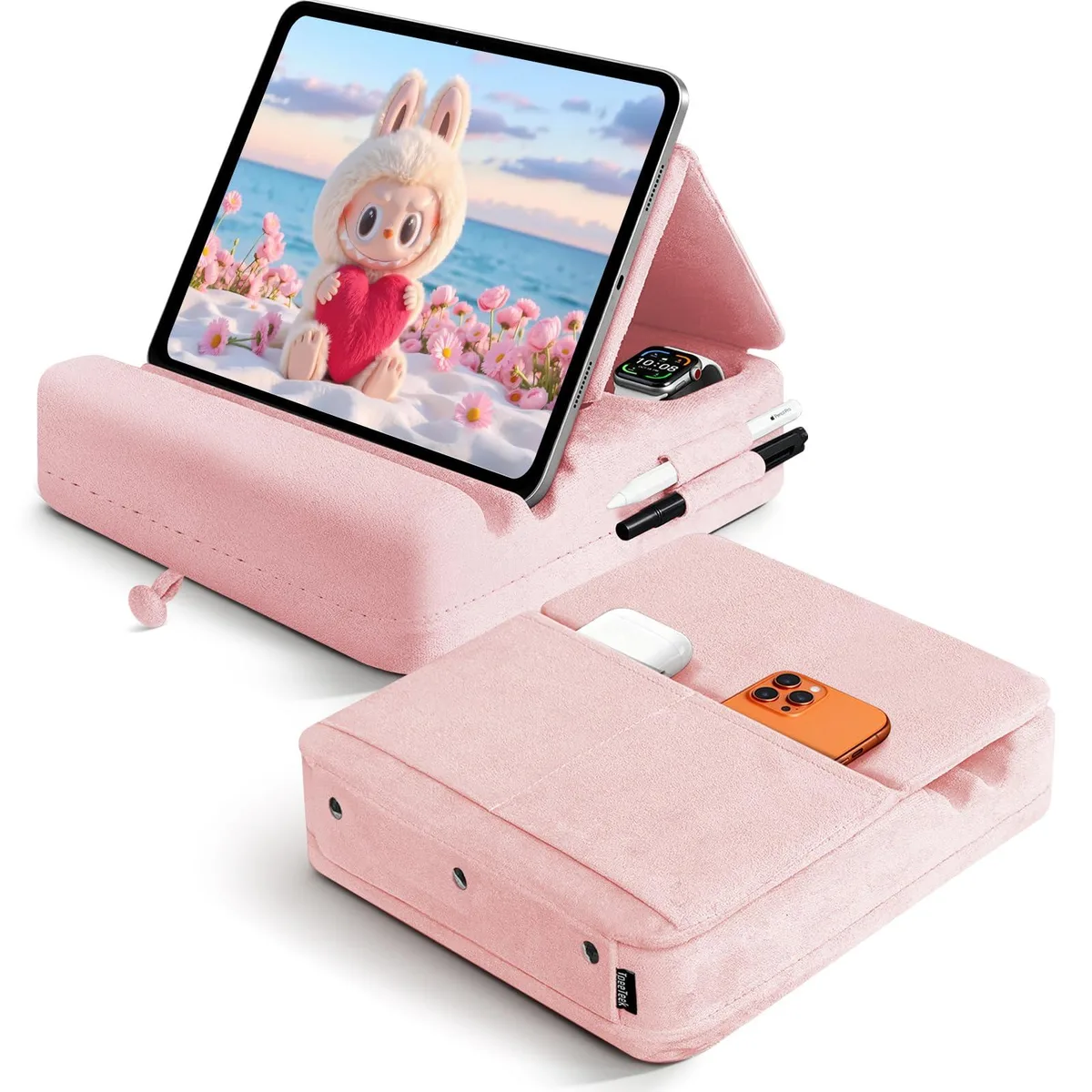 TpeeTeek Tablet Pillow Stand Pink 0.59 kg — product photo