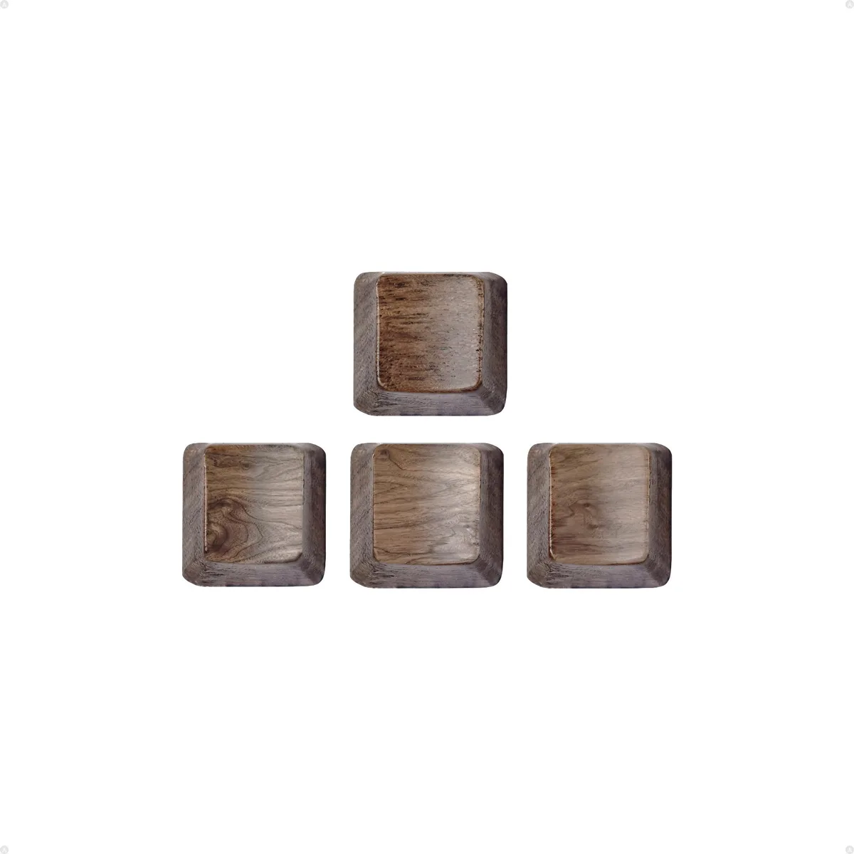 Loha Custom Loha Custom Black Walnut Wood Keycaps Arrow Keys 4-Key OEM Profile MX-Style — product photo