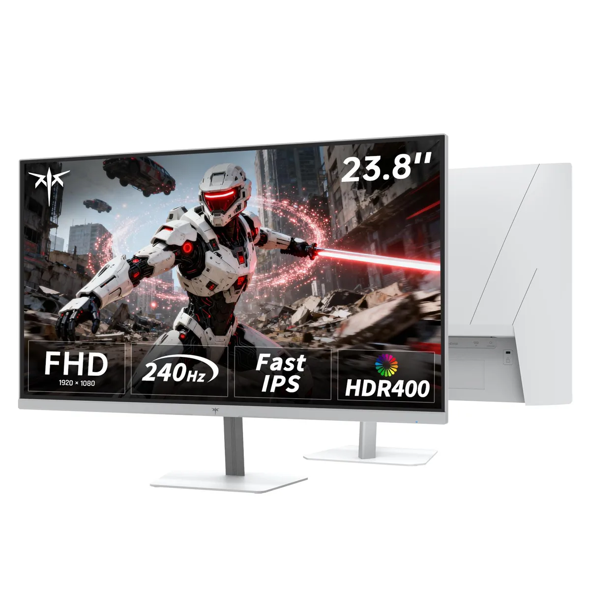 KTC KTC H24F7 240Hz 1ms Fast IPS 1080p White monitor accessory — product photo