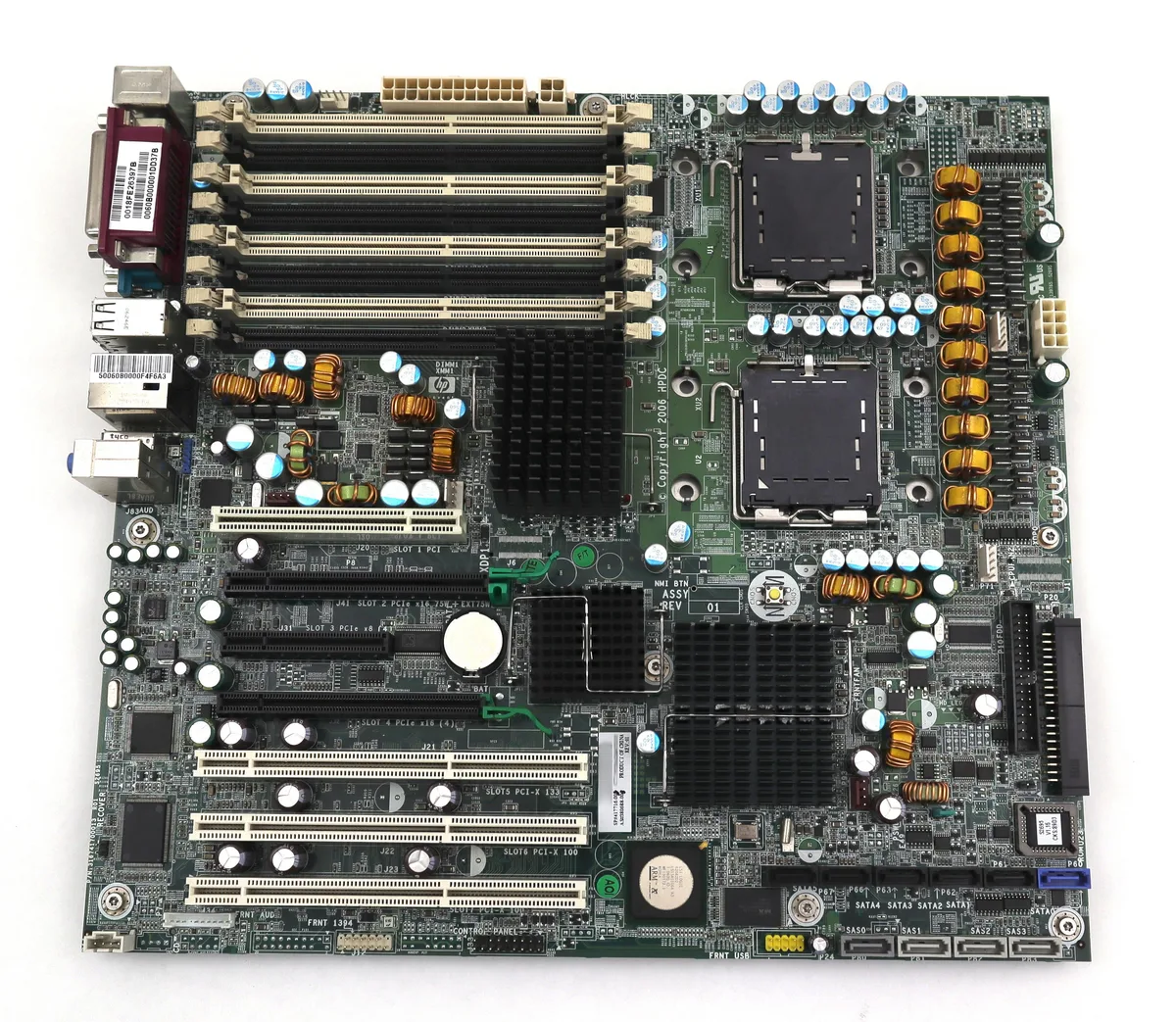 HP HP XW8400 Intel Motherboard Dual Xeon 380688-001 417716-001 — product photo