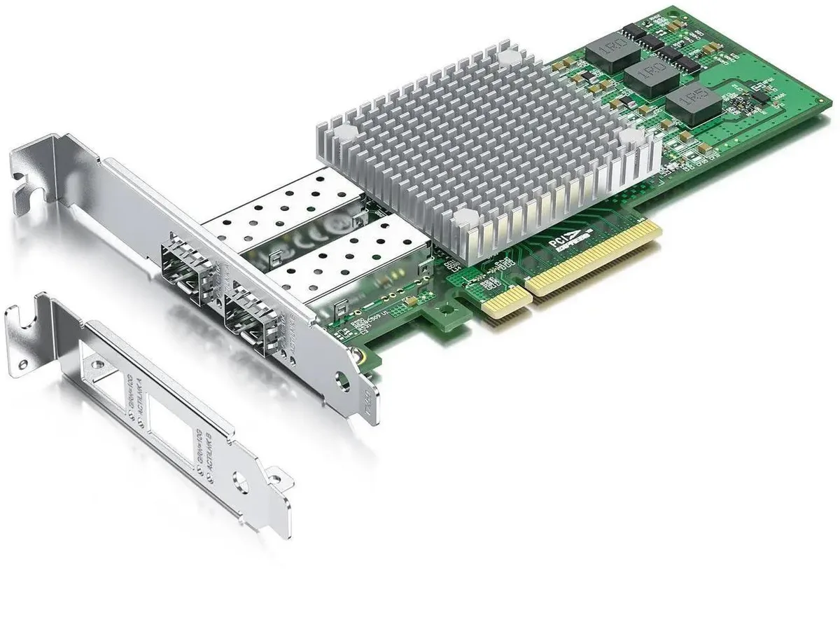 SMUGDESK SMUGDESK 10Gb SFP+ PCIe Network Card Dual Port Broadcom BCM57810S — product photo