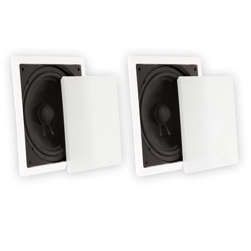 Theater Solutions Theater Solutions TS1000 Flush Mount Passive 10" Subwoofer 2 Pack — product photo