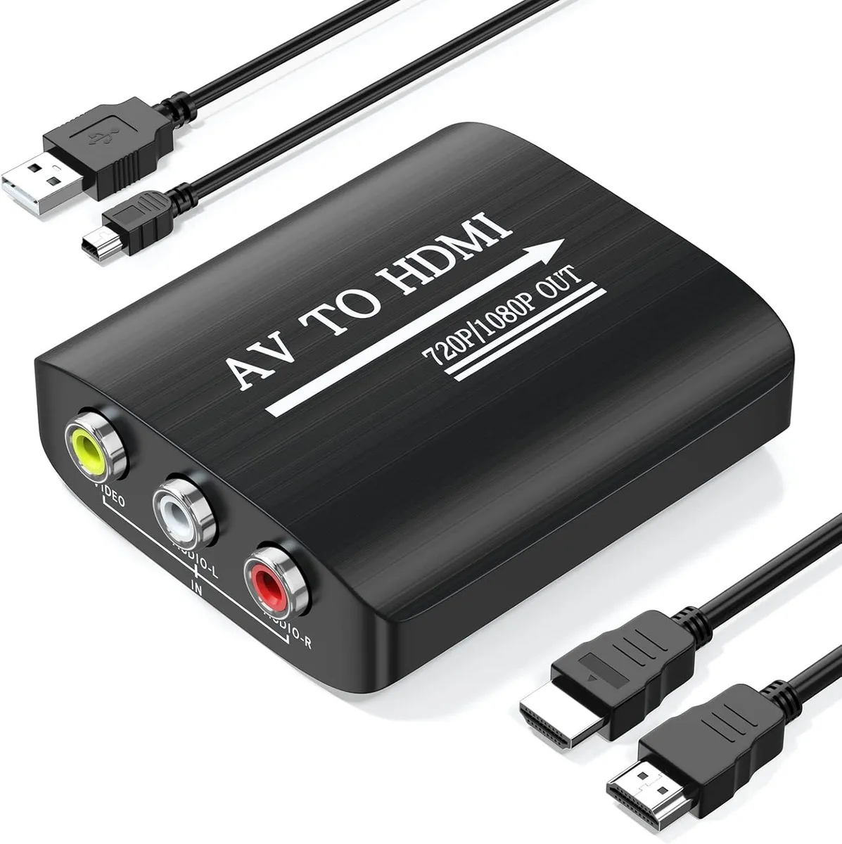 Boxwave Boxwave AV to HDMI Converter with HDMI Cable audio adapter — product photo