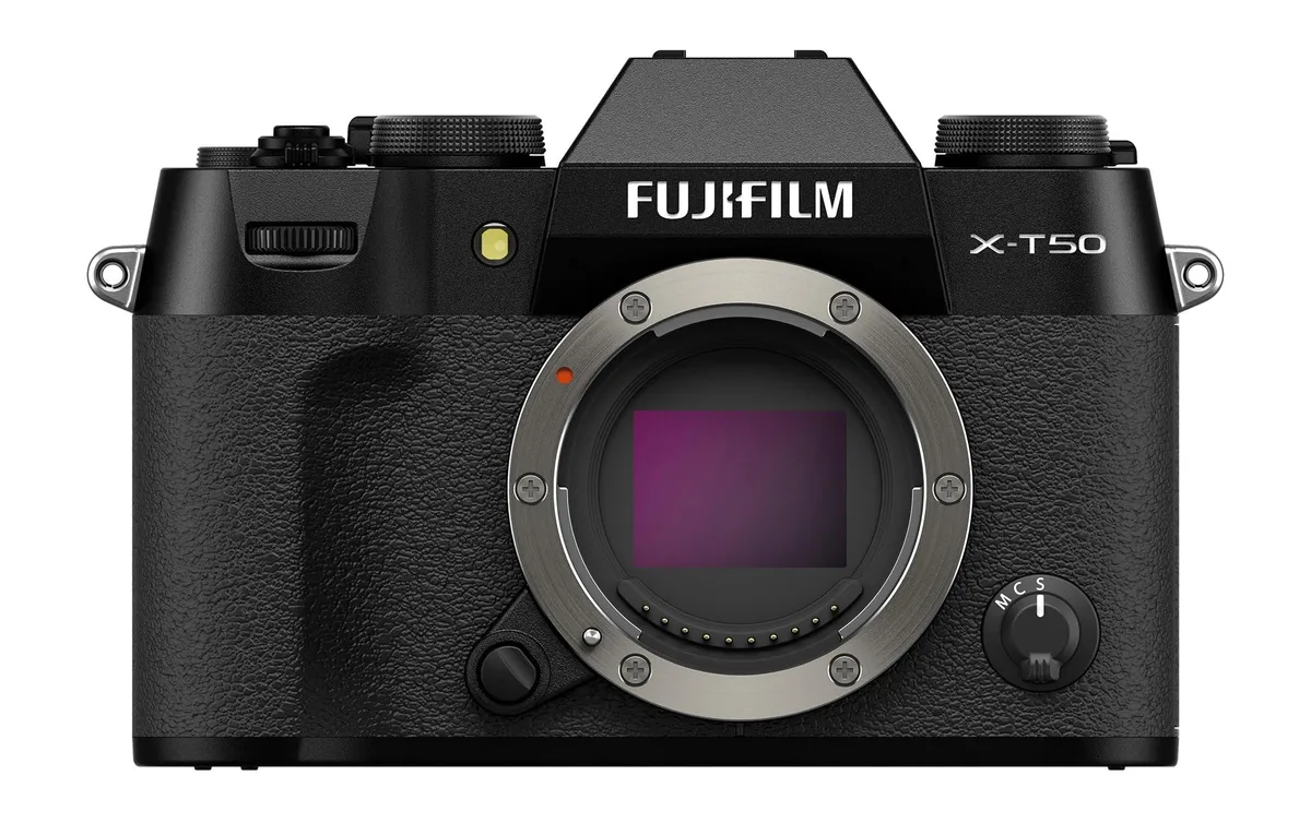 FUJIFILM FUJIFILM X-T50 40.2MP Compact Mirrorless Camera Body Black — product photo