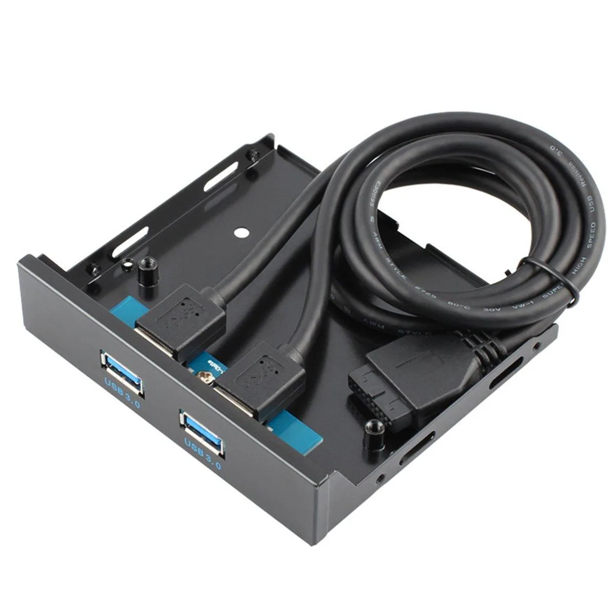 Vszerda Vszerda U3-045 USB 3.0 19/20-pin header to dual 3.5" bay ports — product photo