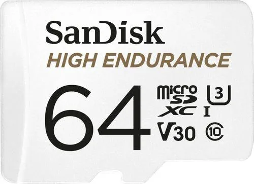 SanDisk SanDisk High Endurance 64GB microSDXC UHS-I Memory Card — product photo