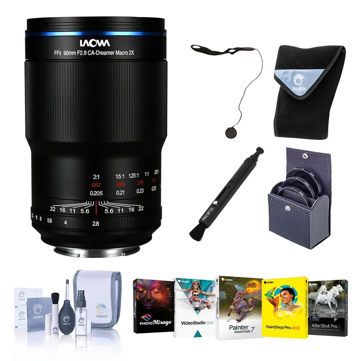 Venus Optics Venus Optics Laowa 90mm f/2.8 2x Ultra Macro APO Sony E Bundle camera lens — product photo