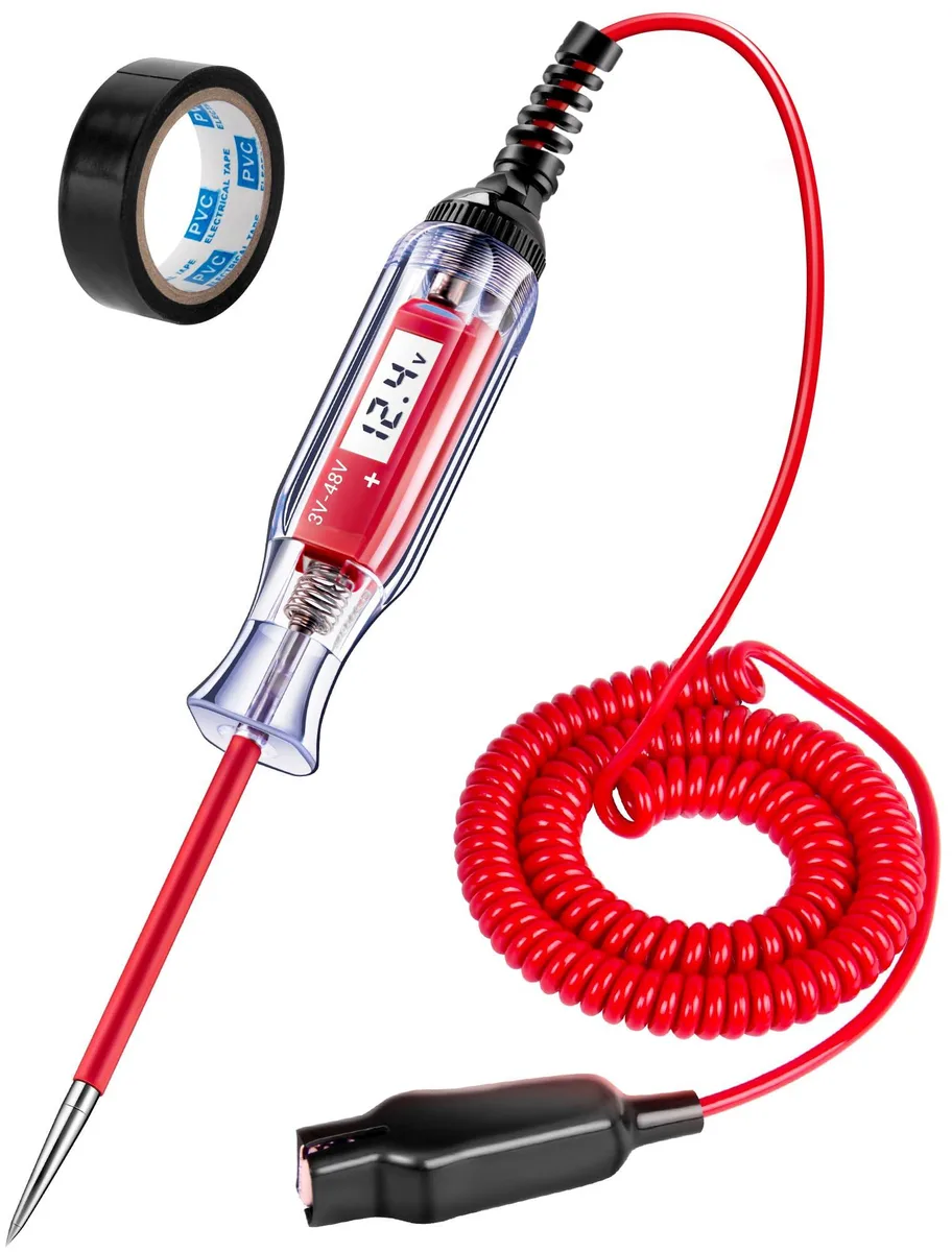 KEHIPI KEHIPI 3-48V Automotive Circuit Tester 140in — product photo