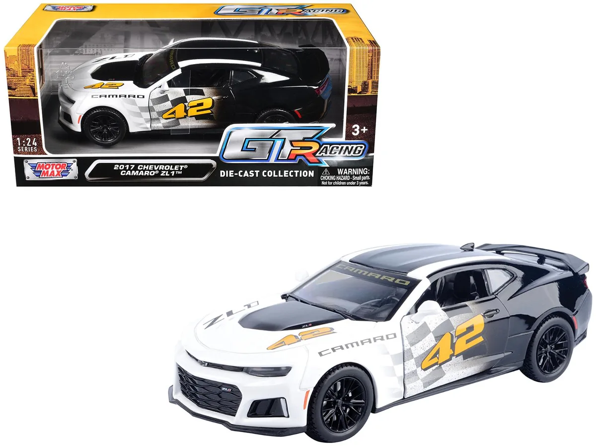 MOTORMAX MOTORMAX 2017 Chevrolet Camaro ZL1 #42 GT Racing 1/24 Die Cast Car — product photo