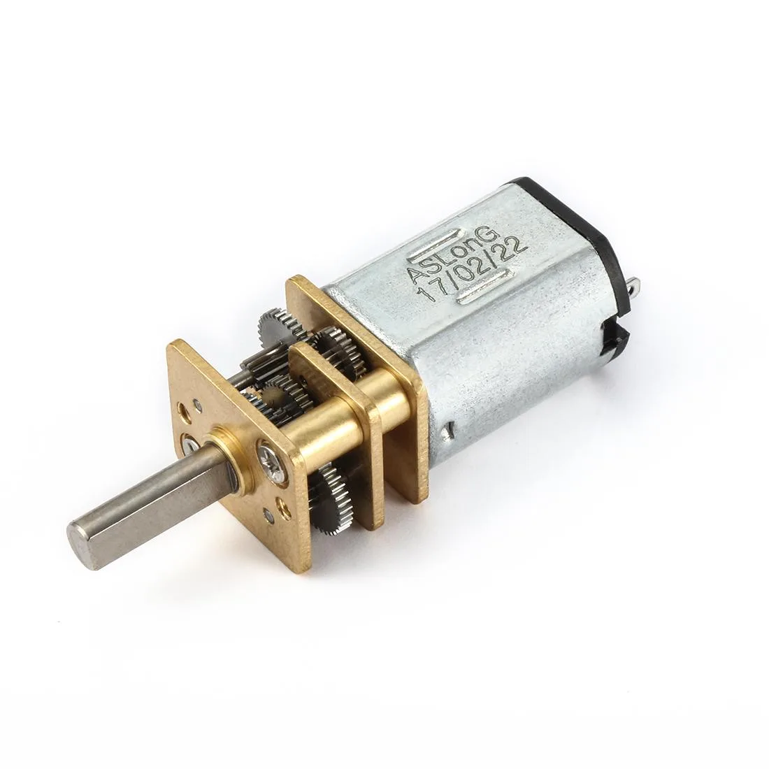Unique-Bargains Unique-Bargains JGA12-N20 DC 3V 50RPM micro gearbox machinery motor — product photo
