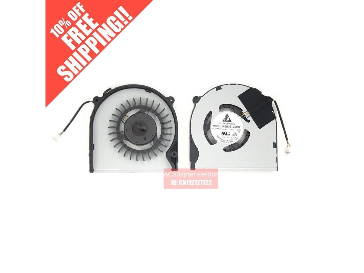 Fans Fans KSB05105HB-ch25 CPU cooler for Sony SVT13124CXS — product photo
