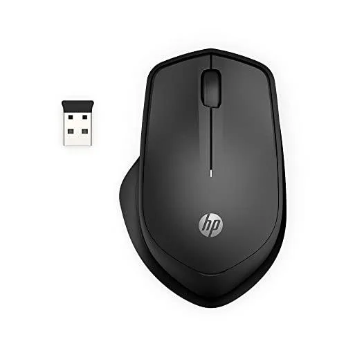 HP HP 280 Silent Wireless Mouse 19U64AAABL 2.4 GHz 90% noise reduction — product photo