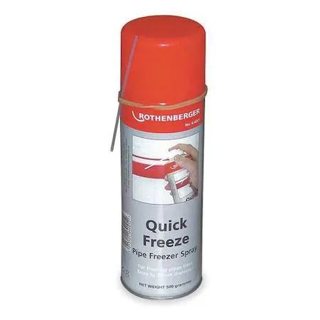 Aerosol can of Rothenberger pipe freezing spray, 304 mL