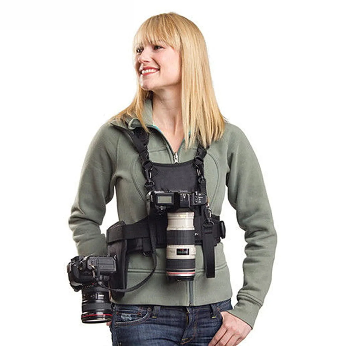  Nicama N-Vest Chest Harness Vest with Side Holster — product photo