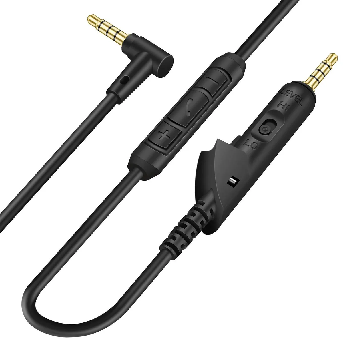Brainwavz Brainwavz Replacement Cable for Bose QC15 with Mic Black — product photo