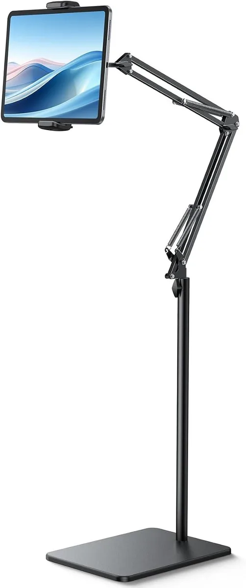 MCHOSE MCHOSE Tablet Stand 25-55 Height Adjustable Flexible Arm Heavy Base 5lb 4.7-13 Inch — product photo