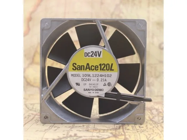 Fans Fans 109L1224H102 24V 0.21A 120mm 38mm case fan — product photo