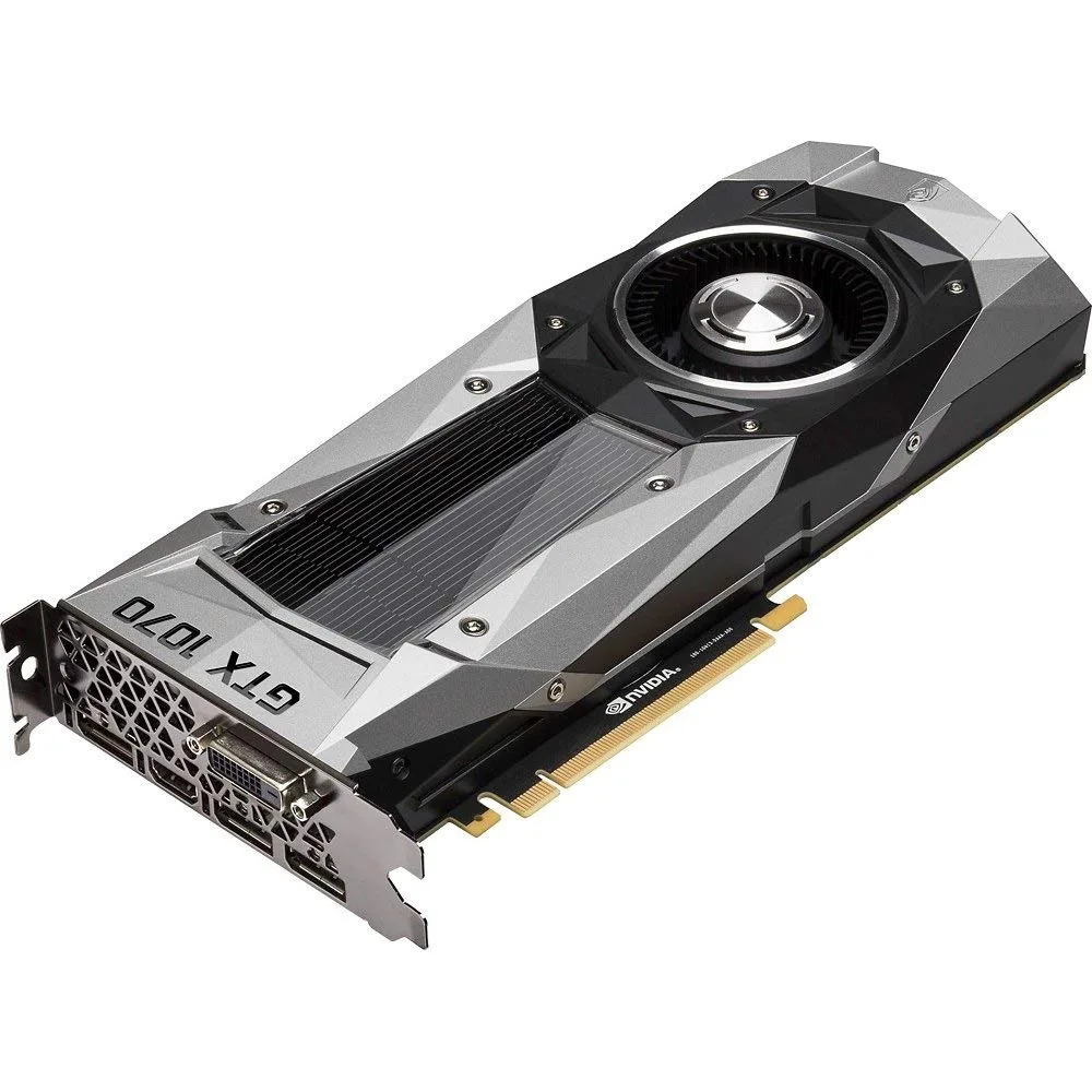 NVIDIA NVIDIA GeForce GTX 1070 8GB Founders Edition graphics card — product photo