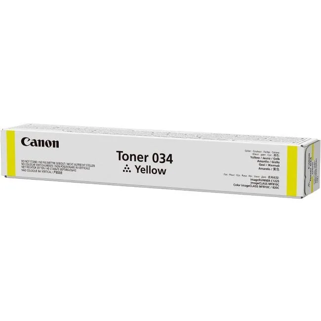Canon Canon 9451B001AA Cartridge 034 Yellow Toner 7300 Pages — product photo
