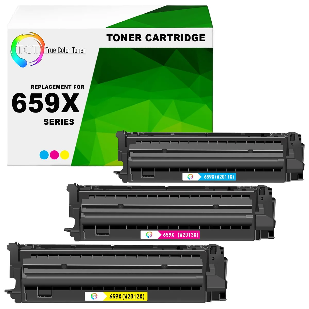 TCT TCT 659X Color Toner Cartridge 3 Pack 29000 Pages — product photo