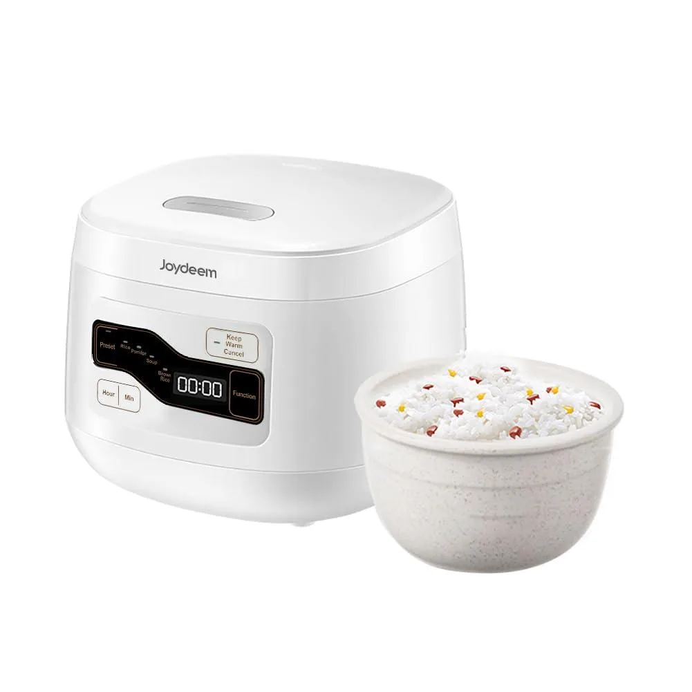 JOYDEEM JOYDEEM FD20S-W Ceramic Rice Cooker 2L White — product photo