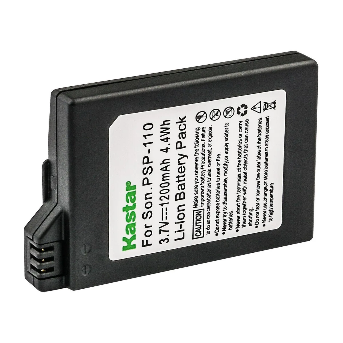 Kastar Kastar PSP-110S Li-Ion camera battery 1200mAh 3.7V 4.4Wh 1-pack — product photo