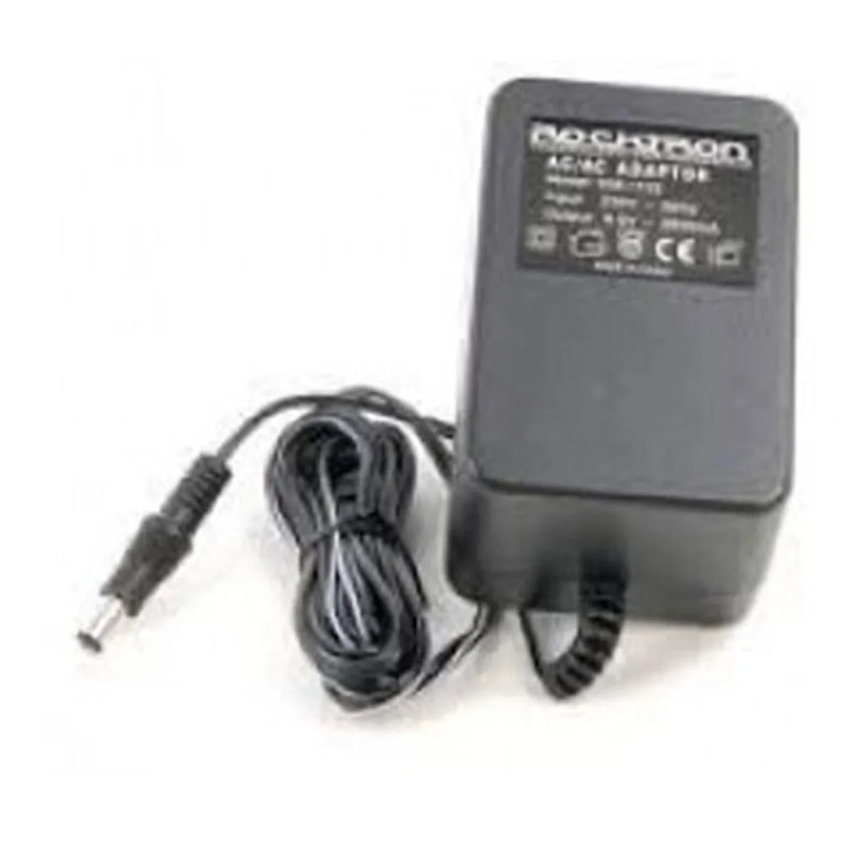 Compact 12V DC power pack with metal locking connector