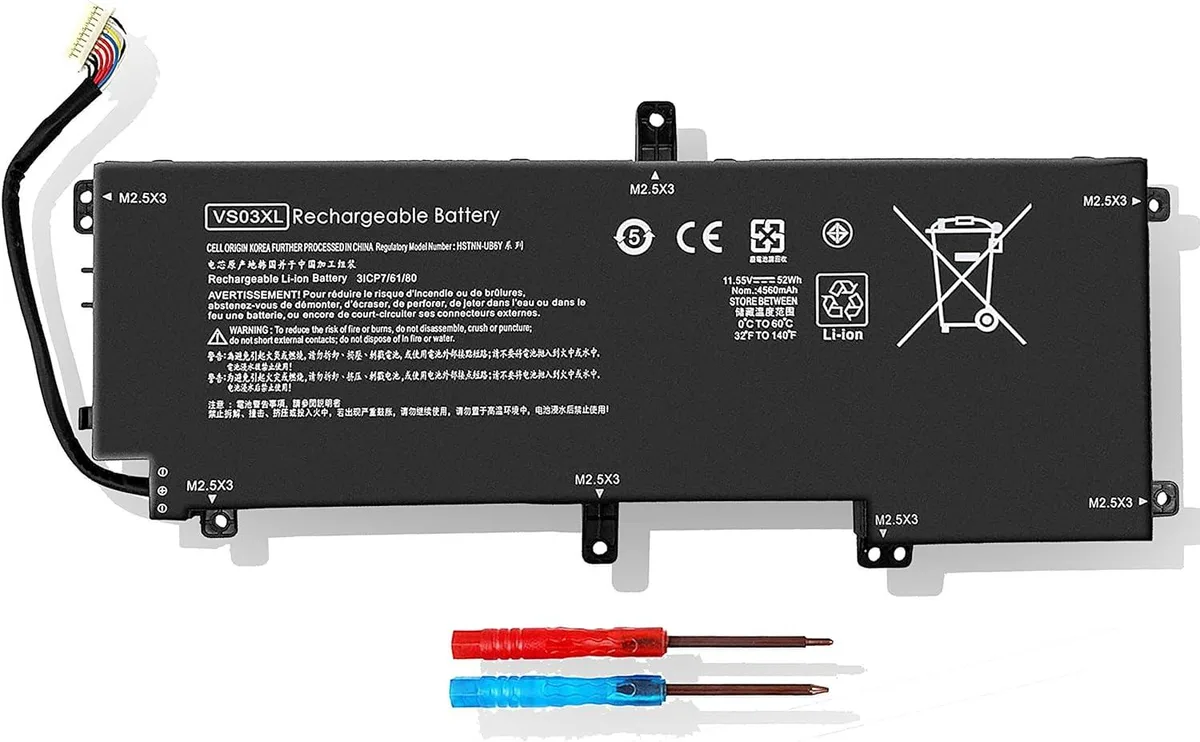NShi NShi VS03XL 11.55V 52Wh 3-cell laptop battery — product photo