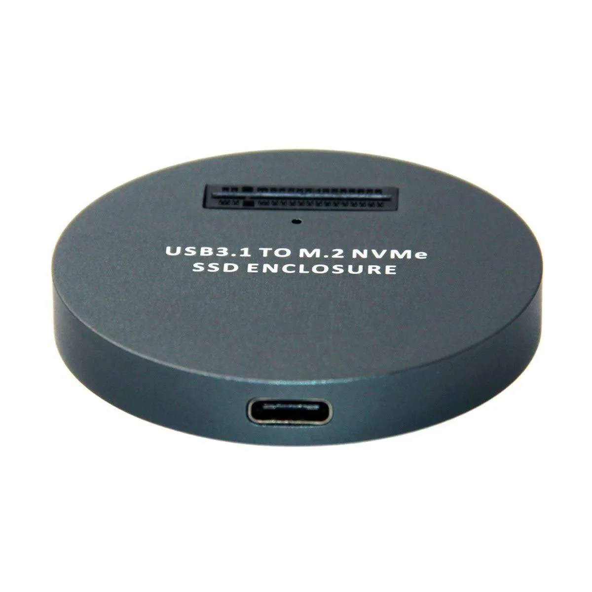 Fervit Fervit USB 3.1 Type-C to M-key NVME Adapter Vertical Black — product photo