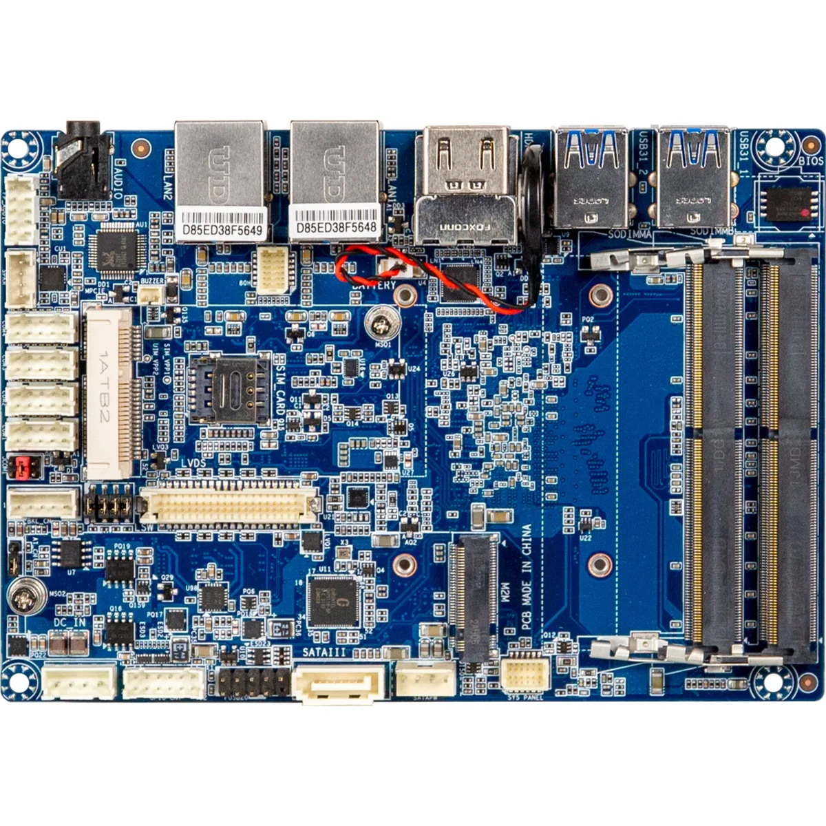 GIGABYTE GIGABYTE 9MEHLJASMR-SI-10B QBiP-6412A 3.5" server motherboard — product photo