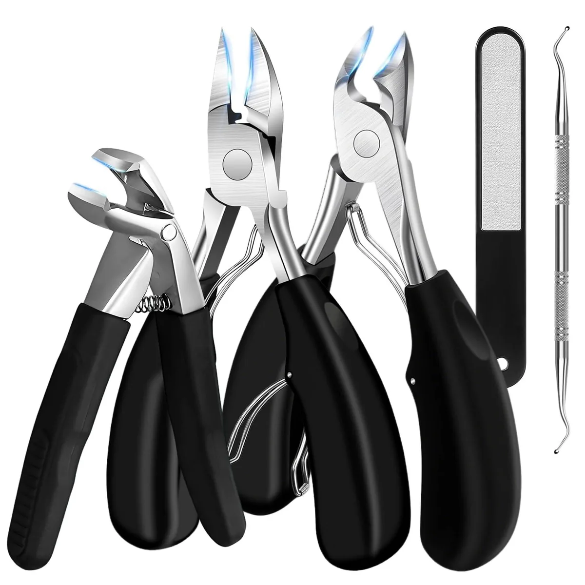 22-7 5-in-1 Stainless Steel Toenail Trimmer Set — product photo