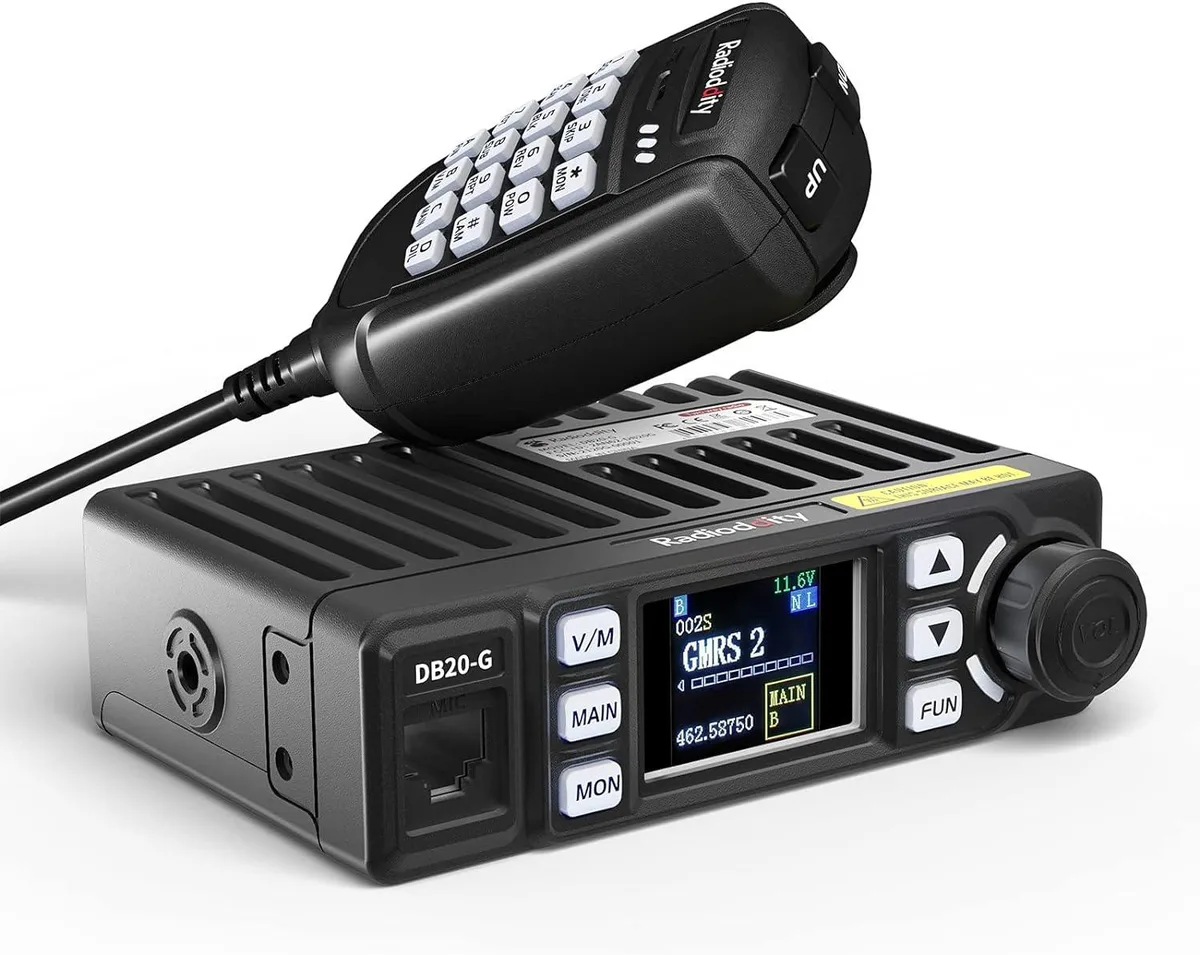 WUQ WUQ DB20-G GMRS Mobile Radio 20W 500 Channels Car Electronics Accessory — product photo