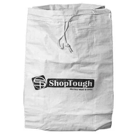 Shoptough Shoptough 222169 Soldering Transport Bag 165 g/sq m White Drawstring — product photo