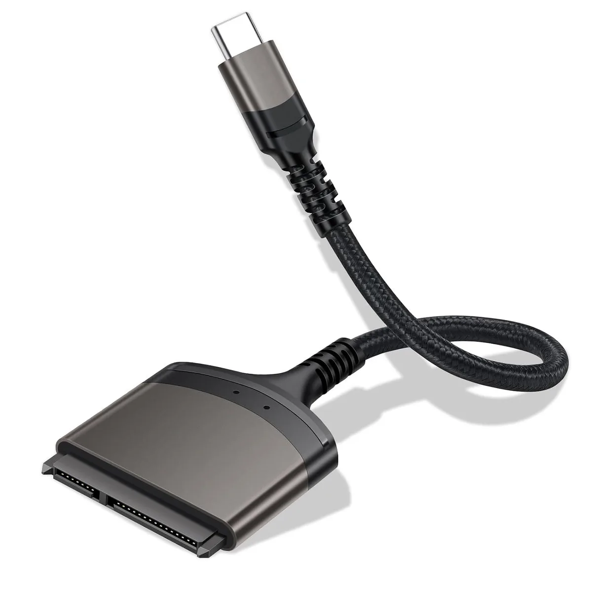 IHDAPP IHDAPP SATA to USB-C Adapter Cable 15cm 2.5" Gray — product photo