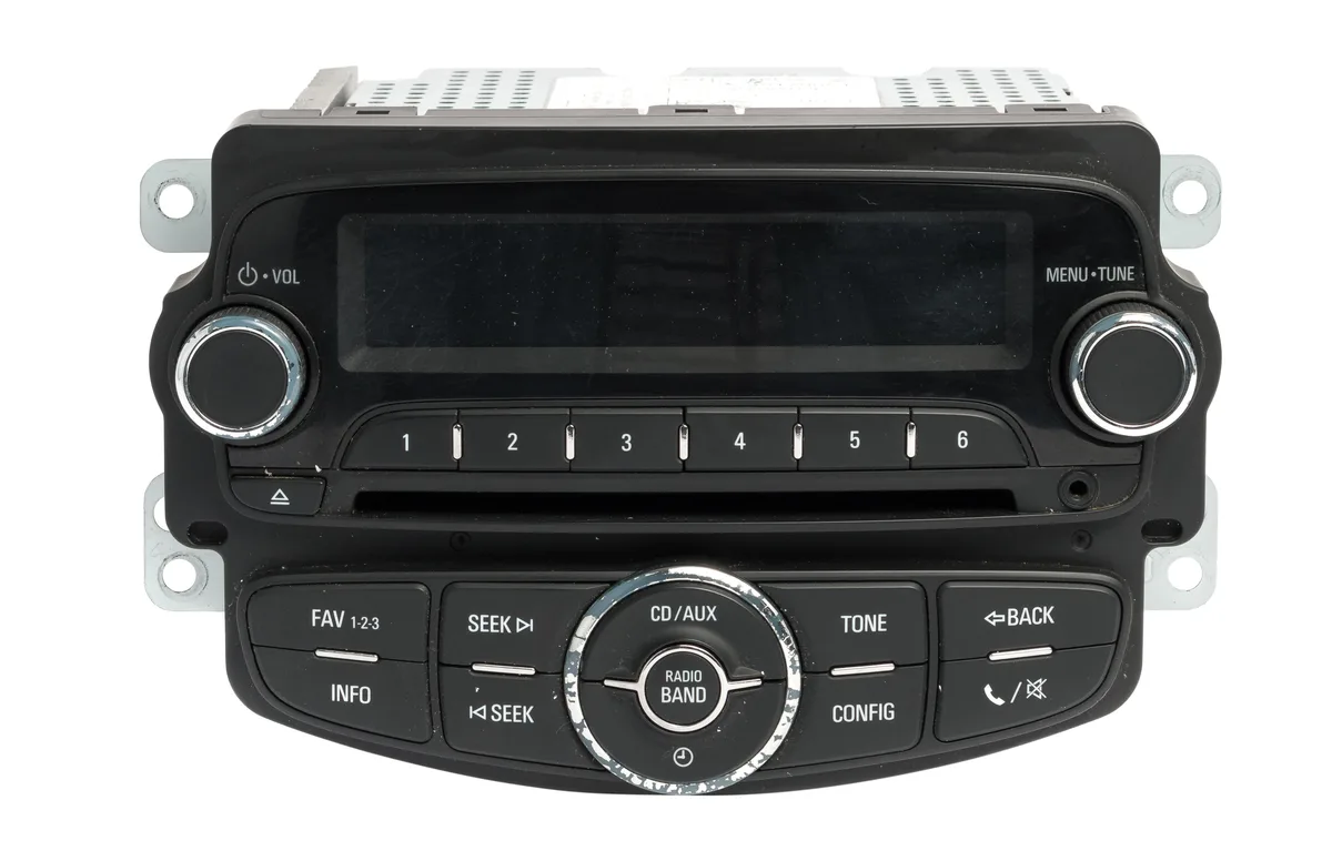 1 Factory Radio 1 Factory Radio 95179051 Receiver AM FM SAT CD 2012 Chevrolet Sonic — product photo