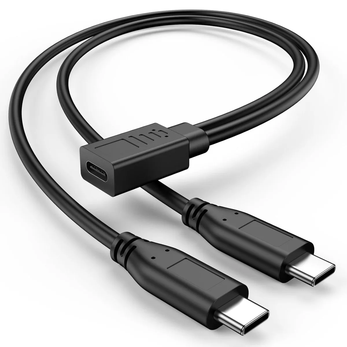 Cable Matters 5210YGDX6493 USB C Splitter 1 in 2 Out Power Splitter Cord — product photo