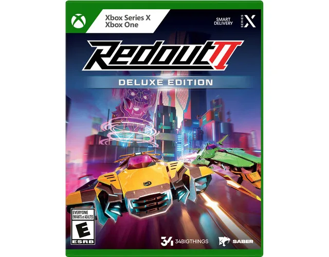 Xbox Series X game case Redout 2 Deluxe Edition