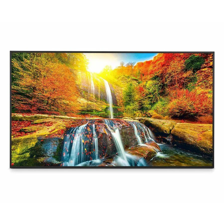55 inch commercial display thin bezel matte black finish