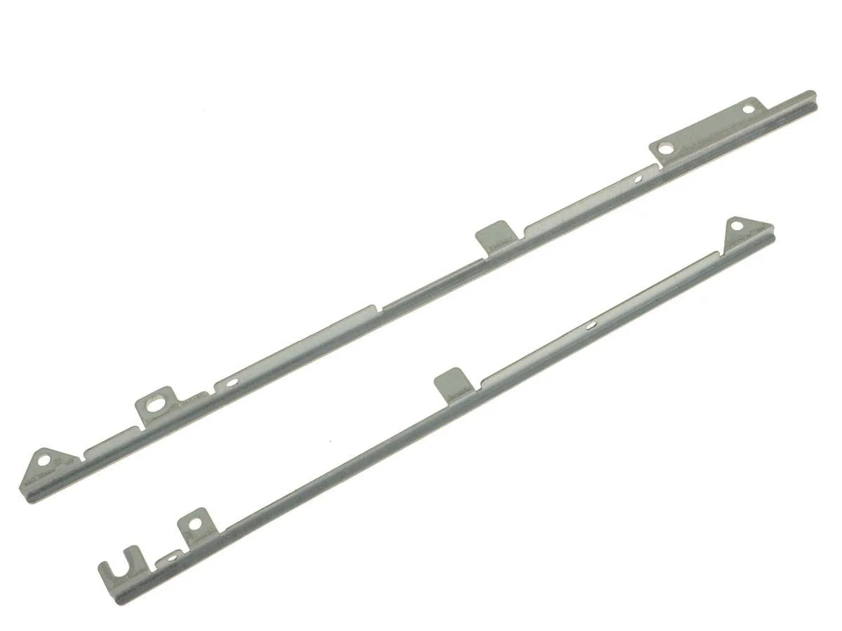 Pair of metal mounting rails for Dell OptiPlex 7440 AIO UHD display